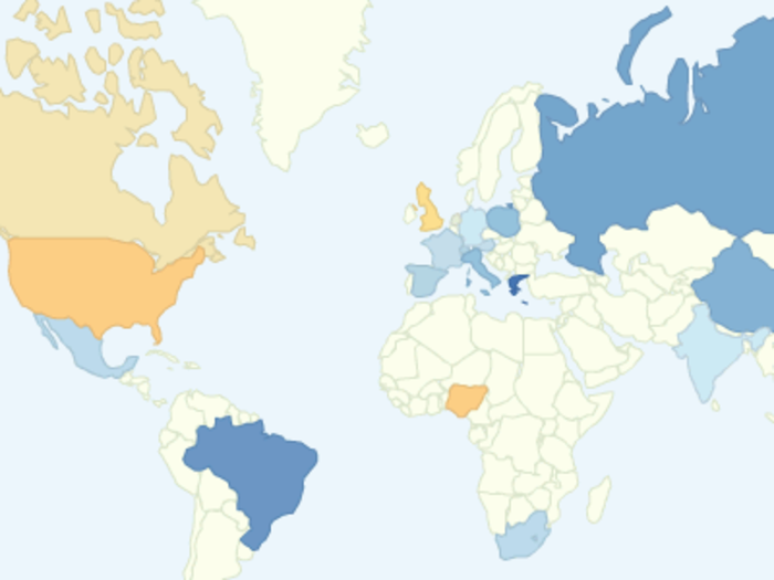 3 Maps Of Sex Trends Around The World Business Insider India