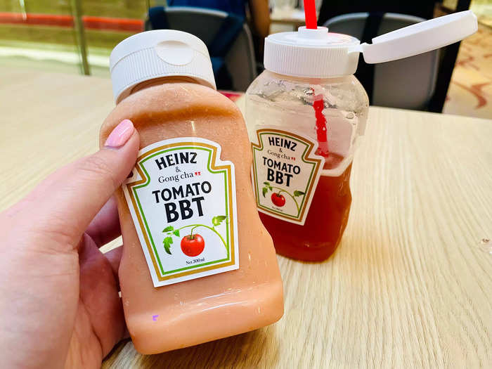 I Tried The Heinz Ketchup Flavored Boba Tea It Wasn T As Terrible As