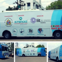 IIT launches a Covid-19 Test Bus in Mumbai — capable of conducting 5 million tests per month