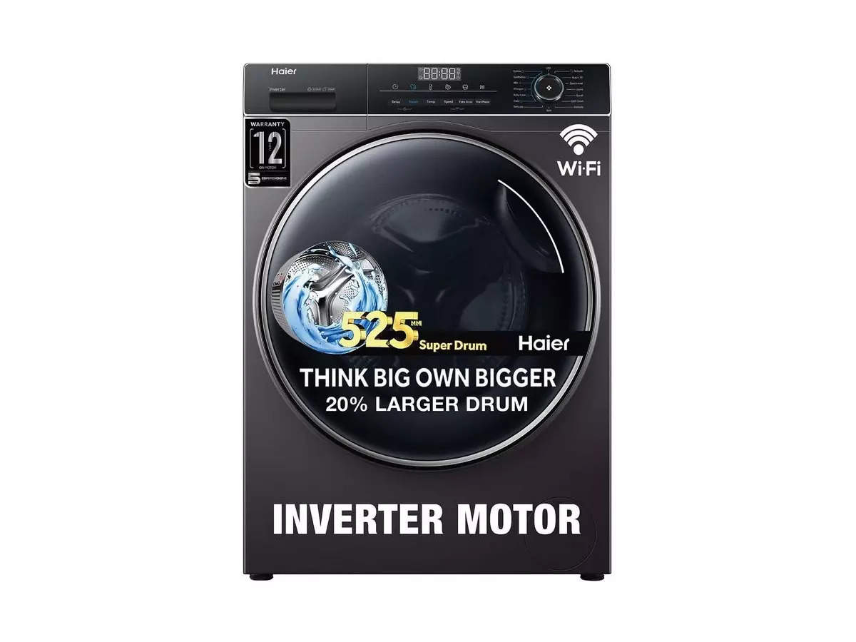 Haier 8 KG Fully Automatic Front Load Washing Machine