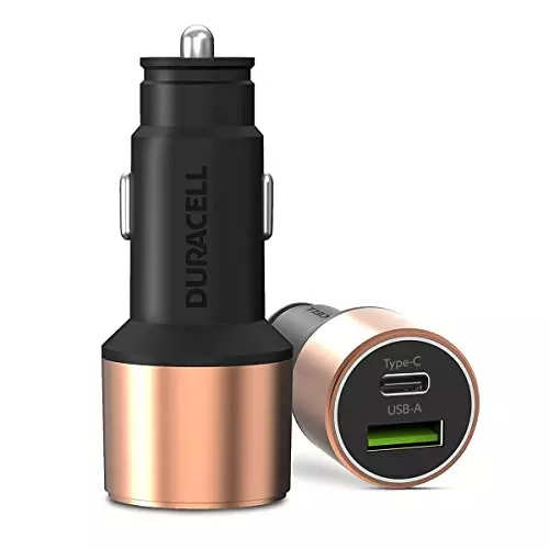 Duracell 65W Fast Car Charger