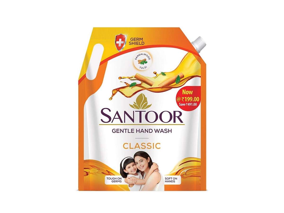 Santoor Classic Gentle Hand Wash