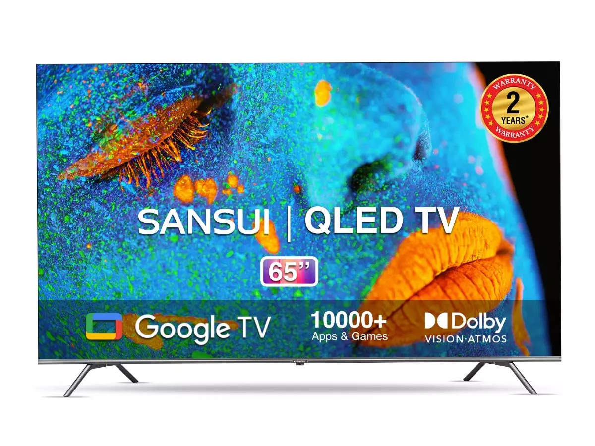 SANSUI Smart QLED Google TV