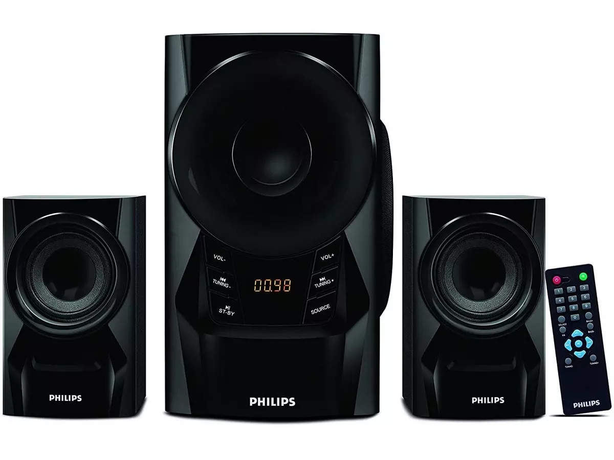 Philips IN-MMS6080B/94 2.1 Channel Multimedia Speakers