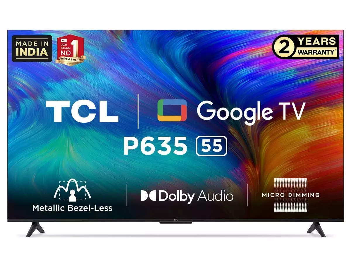 TCL 4K UHD Google TV 55P635