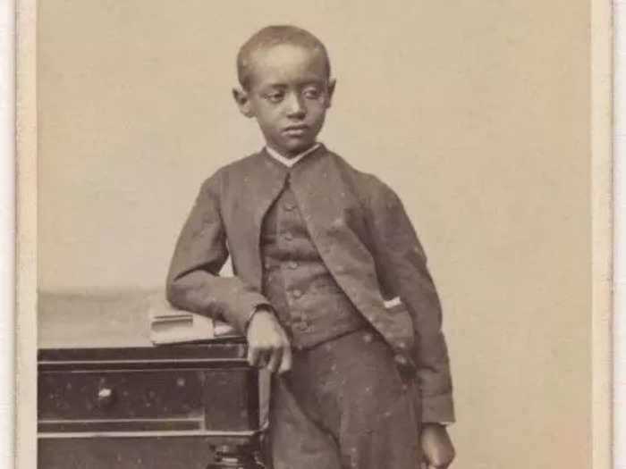 While studying at elite preparatory schools, Alemayehu was ostracized and condemned as a "royal savage."