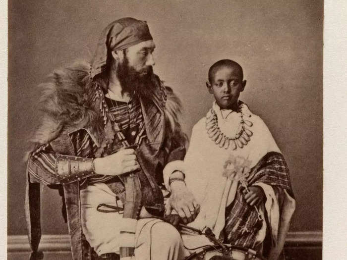 In the midst of the looting, British soldiers also took Prince Alemayehu, who was 7-years-old at the time.