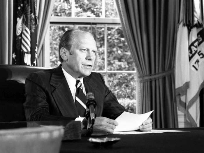 In 1974, President Gerald Ford controversially pardoned his predecessor Richard Nixon for any crimes he had "committed or may have committed or taken part of" a month after he resigned in light of the Watergate scandal. This was the first pre-emptive pardon.