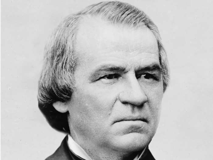 In 1868, President Andrew Johnson pardoned more than 13,000 former Confederates.