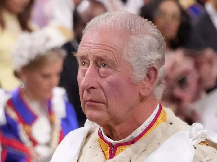 In the third phase, Charles was anointed by the Archbishop of Canterbury, Justin Welby. The king is the first monarch in history to use animal cruelty-free anointment oil.