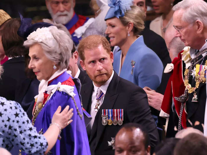 The Duke of Sussex seemed so relaxed at the event that he was photographed making a silly face at one point.