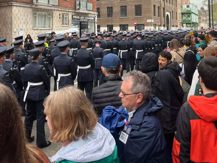 Another downside to the crowds was feeling claustrophobic at times. One coronation-goer expressed concerns about a crowd surge, although it never happened.