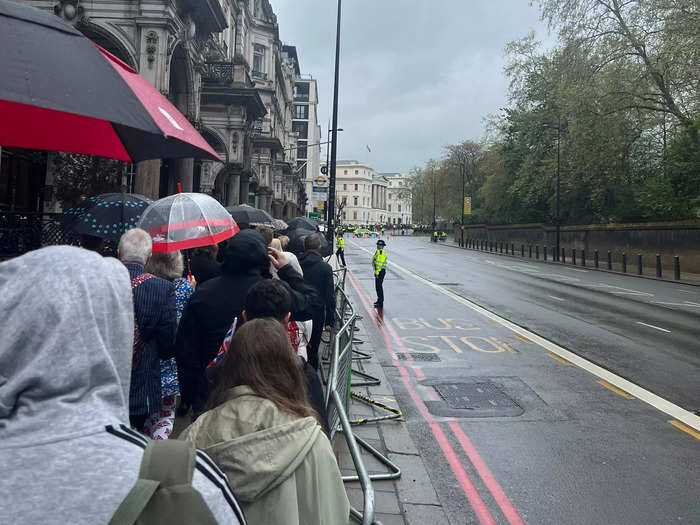 This meant most coronation-goers spent hours waiting in tediously long lines with little information from organizers and police about where everyone was headed.