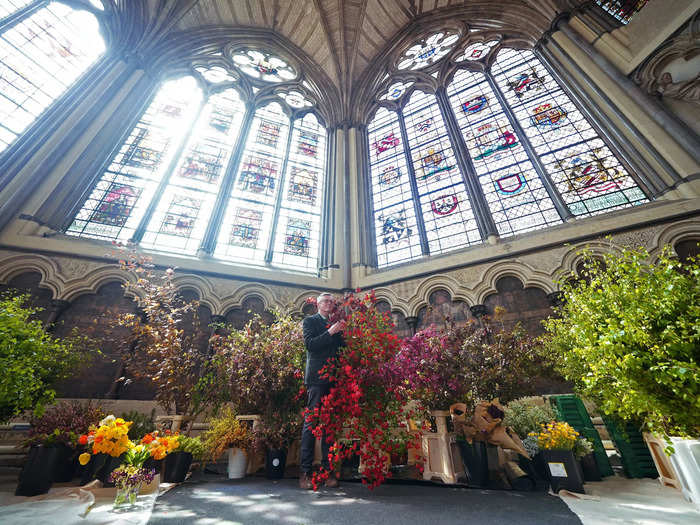 The flowers used at the coronation had a special nod to Charles and Camilla