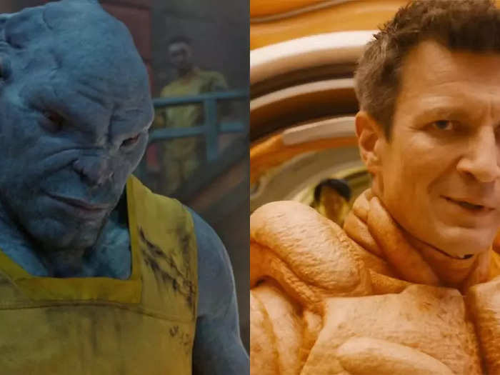 Nathan Fillion appeared in two "Guardians of the Galaxy" movies.