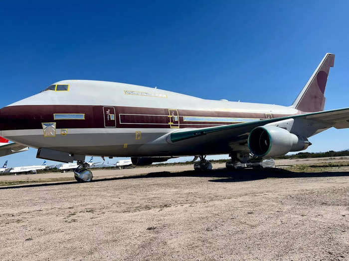 During an April 2023 tour of the airpark, Insider found the main lot full of planes, including two rare Boeing 747SPs.