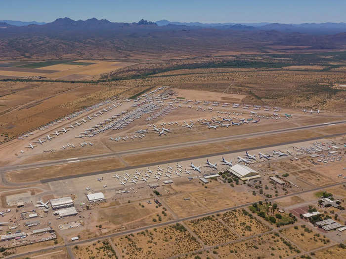 For flight tests and deliveries, the operator will arrange pilots, who will land and depart on the designated runway stretching Pinal