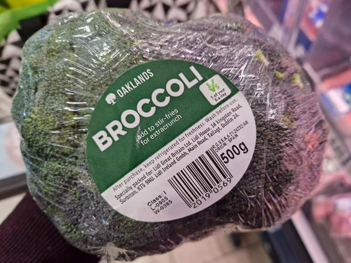 Oaklands broccoli has a great crunch.