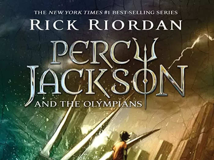 book cover of Rick Riordan