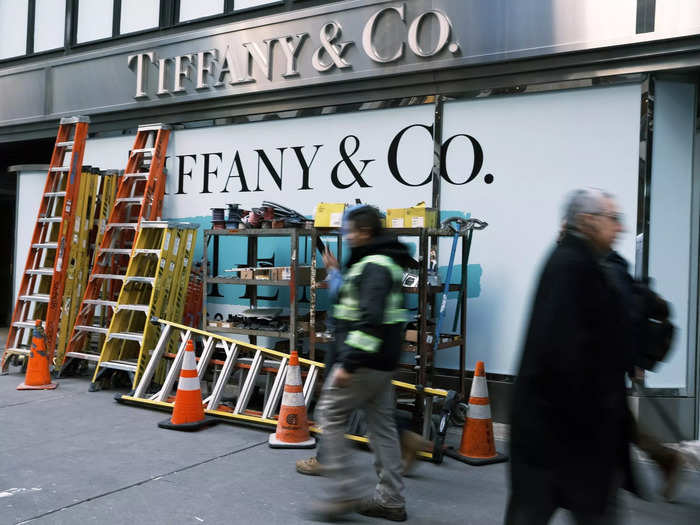 Soon after, there was a major shake-up inside Tiffany