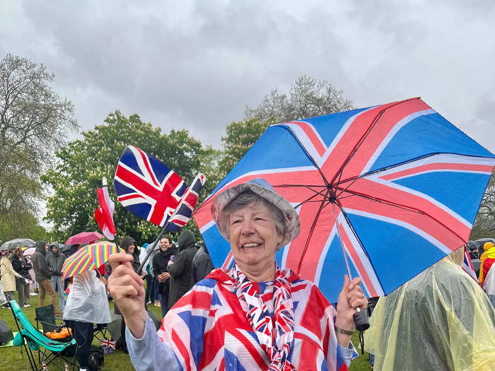 From flags, to scarves, to parkas, there didn