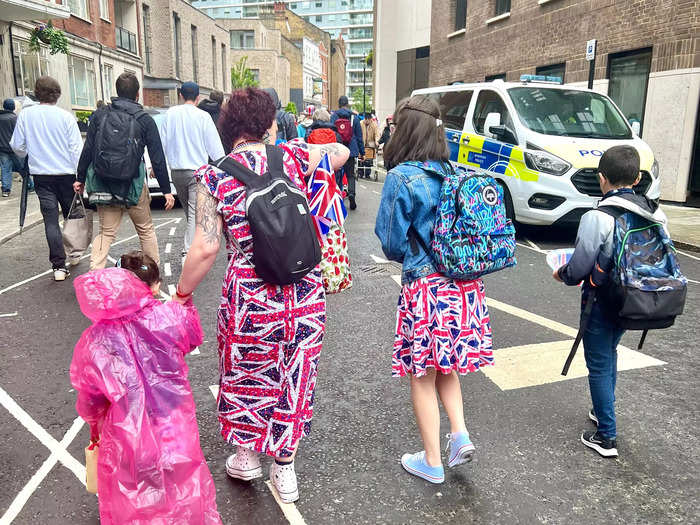 Royal revelers of all ages wore Union Jack-heavy outfits to the coronation.