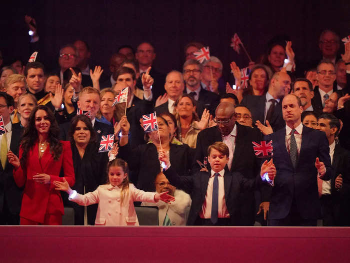 Overall, the royal family appeared to have a fantastic time as they celebrated the new king.