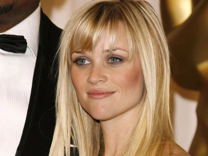 In 2007, Reese Witherspoon had bangs.