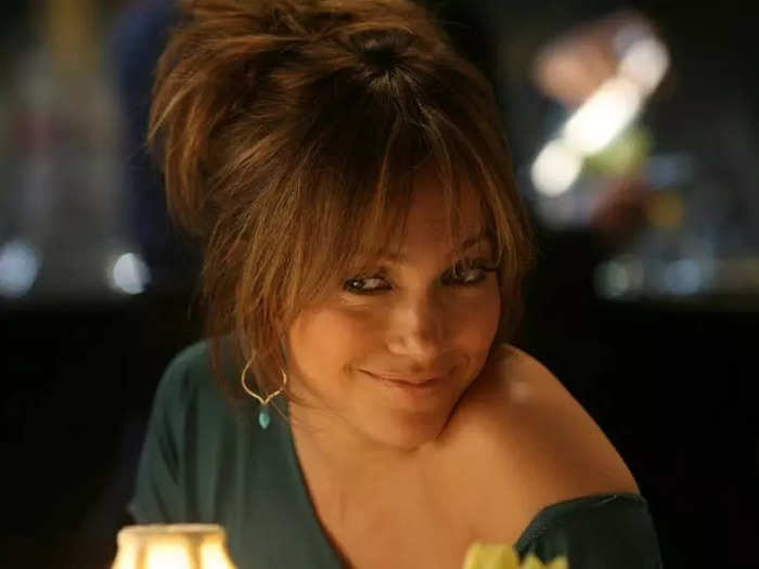 Jennifer Lopez had bangs for her role in "The Back-Up Plan."