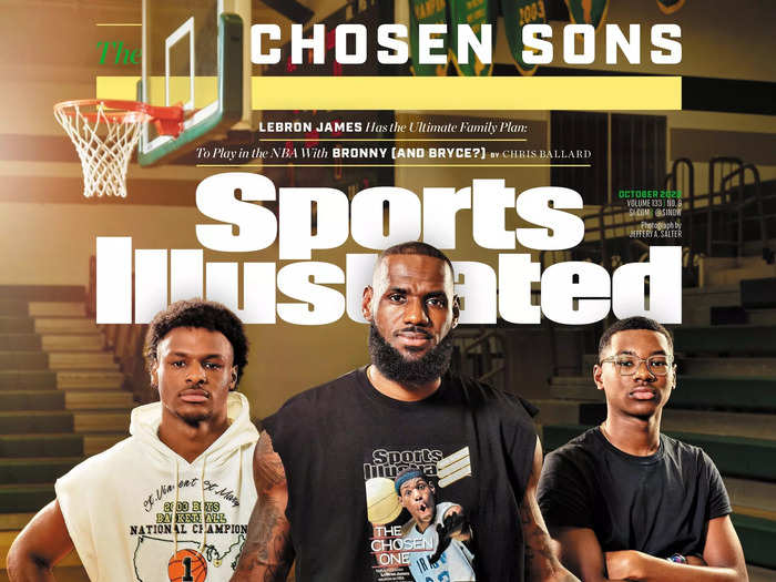 Both sons have already been on the cover of Sports Illustrated.