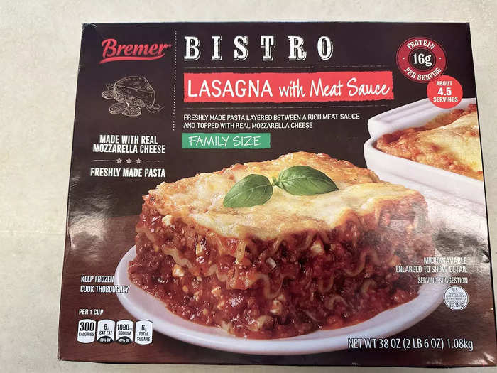 There are so many frozen lasagnas out there, but I