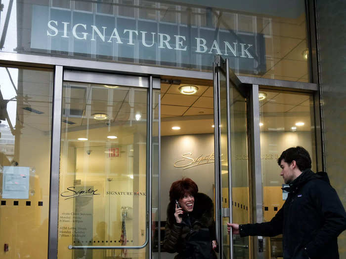 The crypto-friendly Signature Bank was shut down by regulators on March 13.