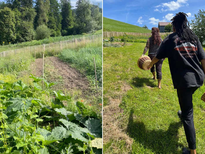 Before confirming our stay, we asked a lot of questions about the farm and duties. Then we flew to Switzerland.