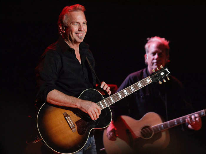 For over 15 years, the star has been recording and performing as part of his band, Kevin Costner & Modern West.