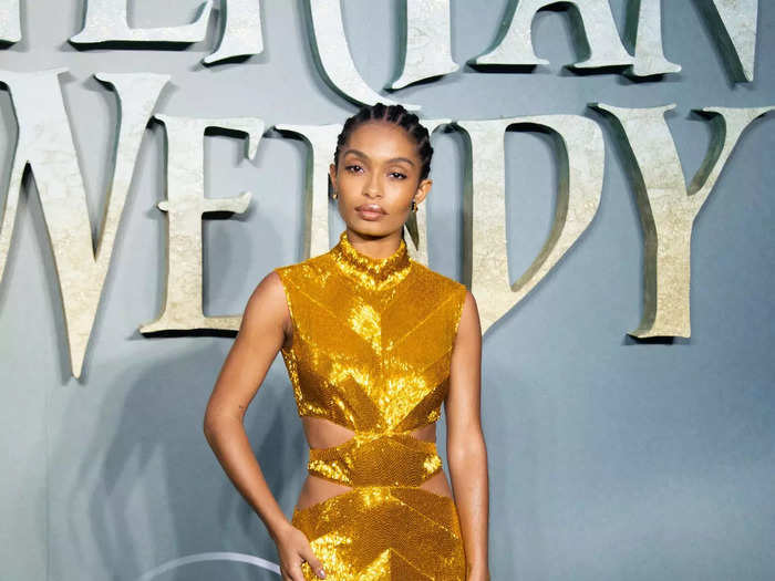 Yara Shahidi was seemingly inspired by her "Peter Pan & Wendy" character when she attended the movie