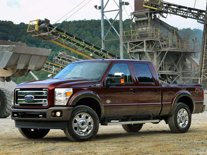 3. Ford F-250 Super Duty