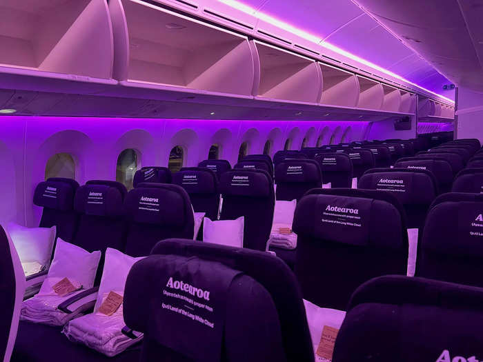 Between sessions, flight attendants are given 30 minutes to change the bedding and prepare the bunks for the next set of passengers.