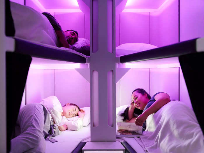 Moreover, to ensure sleeping travelers are not disturbed, the pods will be age restricted to prevent kids from climbing on them or being loud.