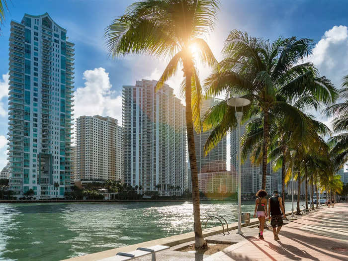 8. Miami, Florida