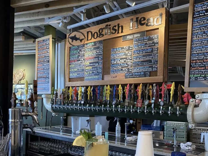 DELAWARE: Dogfish Head Craft Brewery in Milton