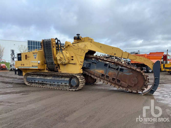 Trenchers are used to excavate long-distance ditches in both urban and rural environments. This one from 2004 was the second-most expensive item at the auction, selling for $205,645.