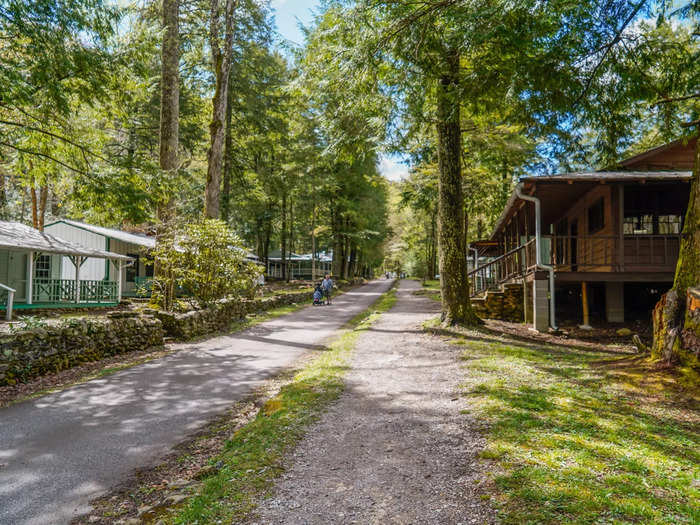 On my way out of Elkmont, I noticed a handful of families wandering the street. This made me think that the site is no longer the ghost town it once was.