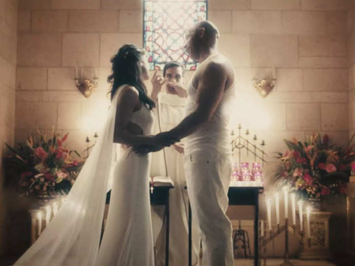 Dom and Letty are married.