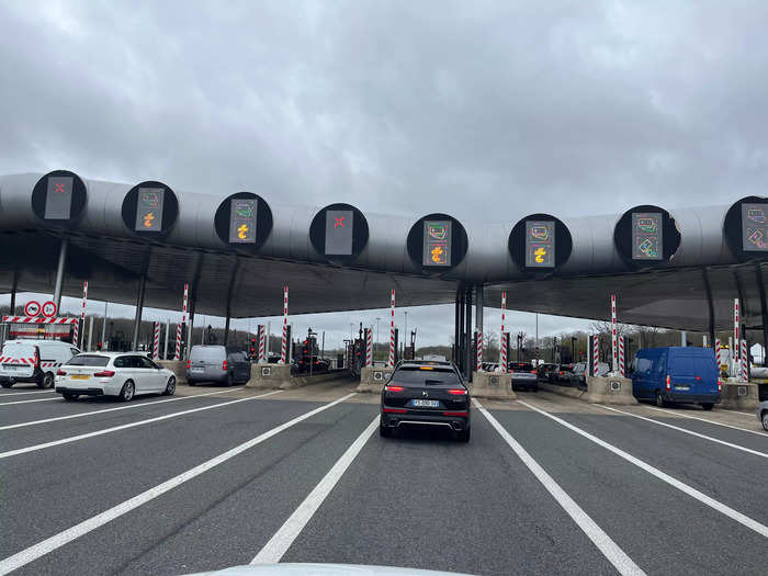 France has more tolls than anywhere I