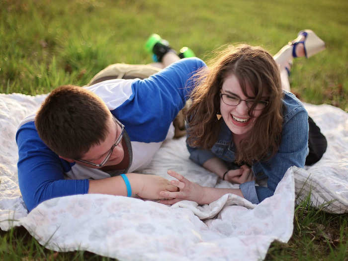 "Something just came over me and I realized how happy I was."