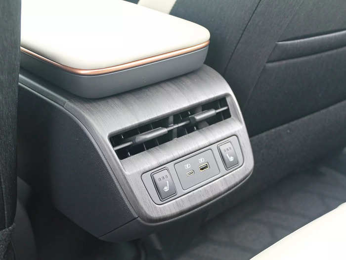 Plus, back-seat passengers get USB ports and, optionally, heated seats.