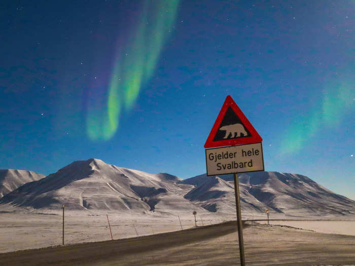 In Longyearbyen, the sunshine comes and goes depending on the time of year.