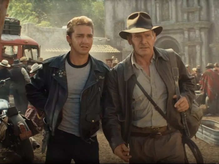 Shia LaBeouf joined "Indiana Jones and the Kingdom of the Crystal Skull" as Mutt Williams, Indy