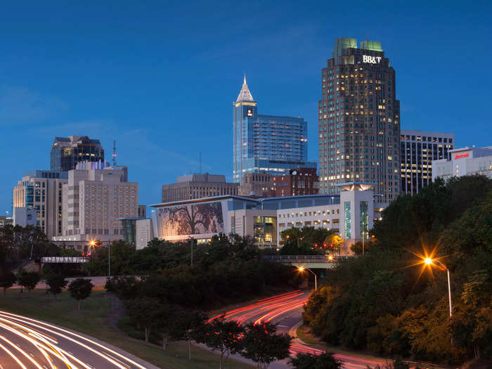 3. Raleigh and Durham, North Carolina