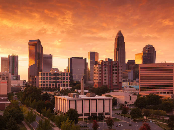 8. Charlotte, North Carolina